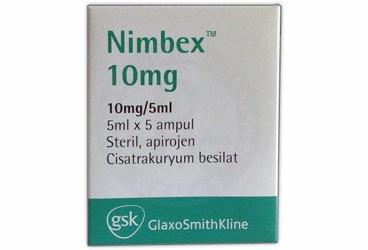 NIMBEX 10 MG/ 5 ML 5 AMPUL