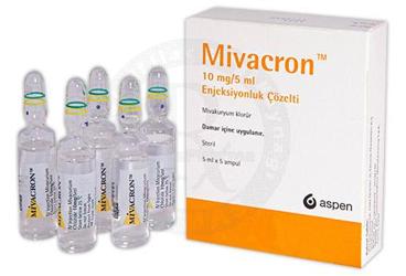 MIVACRON  10 MG 5 AMPUL