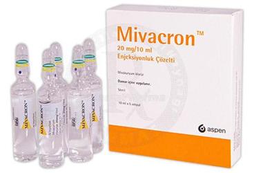 MIVACRON  20 MG 5 AMPUL