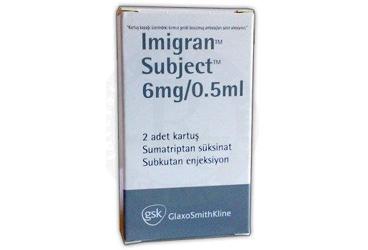 IMIGRAN SUBJECT 6MG/0,5MG 2 KARTUS
