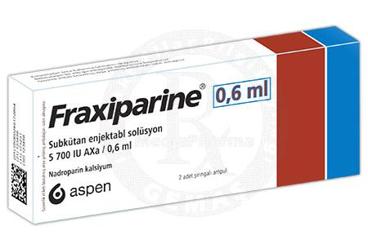 FRAXIPARINE 5700 IU/0.6 ML 2  ENJEKTOR