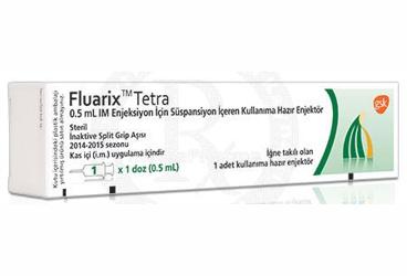 FLUARIX TETRA 0,5 ML I.M. ENJEKSIYON ICIN SUSPANSIYON ICEREN KULLANIMA HAZIR ENJEKTOR