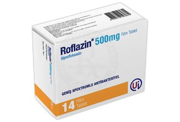 ROFLAZIN 500 MG 14 FILM TABLET