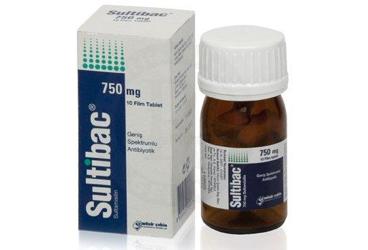 SULTIBAC  750 MG  10 FILM TABLET