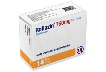 ROFLAZIN 750 MG 14 FILM TABLET