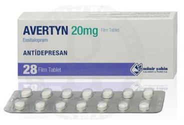 AVERTYN 20 MG 28 FILM TABLET