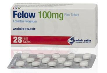 FELOW 100 MG 28 FILM TABLET