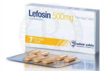 LEFOSIN 500 MG 7 FILM TABLET