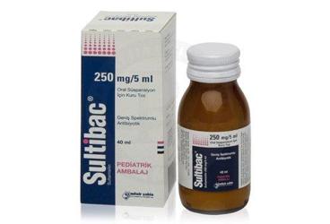 SULTIBAC 250 MG/5 ML  40 ML  SUSPANSIYON