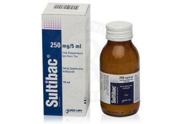 SULTIBAC  250 MG/5 ML  70 ML  SUSPANSIYON