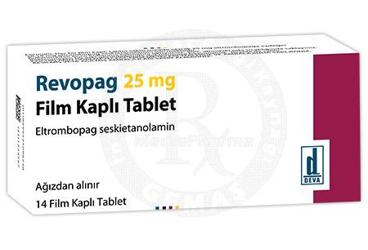 REVOPAG 25 MG 14 FILM KAPLI TABLET