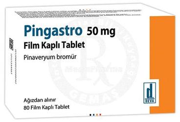 PINGASTRO 50 MG 80 FILM TABLET