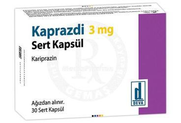 KAPRAZDI 3 MG SERT KAPSUL (30 ADET)