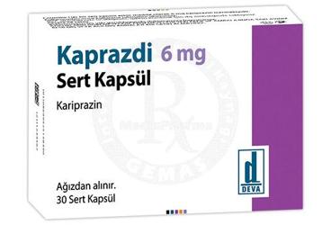 KAPRAZDI 6 MG SERT KAPSUL (30 ADET)