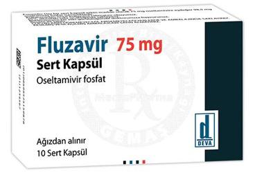 FLUZAVIR 75 MG SERT KAPSUL (10 KAPSUL)