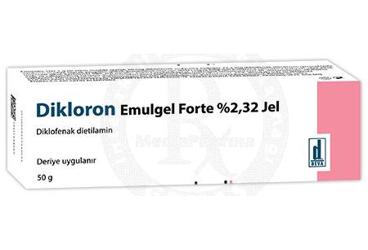 DIKLORON EMULGEL FORTE %2.32 JEL (50 G)