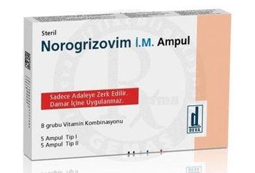 NEUROGRISEOVIT 1 GR 5 AMPUL