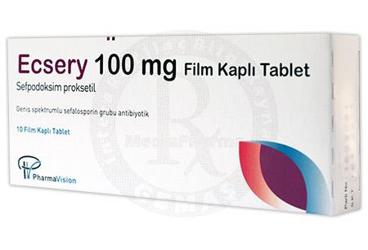 ECSERY 100 MG 10 TABLET