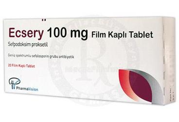 ECSERY 100 MG 20 TABLET