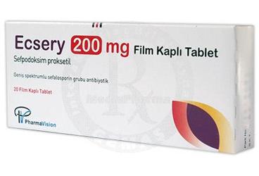 ECSERY 200 MG 20 TABLET