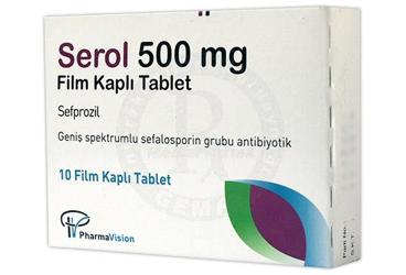 SEROL 500 MG 10 FILM TABLET
