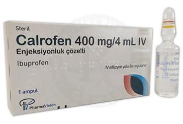 CALROFEN 400 MG/ 4 ML ENJ. COZELTI ICEREN 1 AMPUL