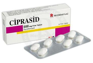 CIPRASID 500 MG 14 FILM TABLET