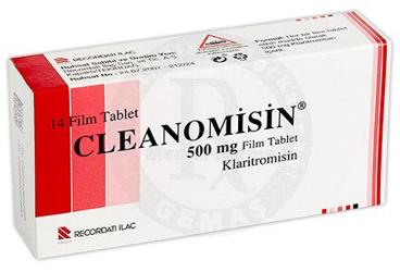 CLEANOMISIN 500 MG 14 FILM TABLET