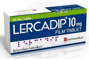 LERCADIP 10 MG 30 FILM TABLET