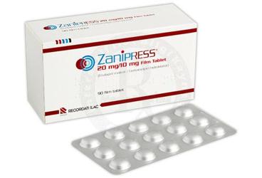 ZANIPRESS 20 MG/10 MG 90 FILM TABLET
