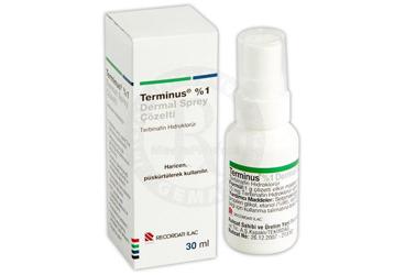 TERMINUS %1 30 ML DERMAL SPREY