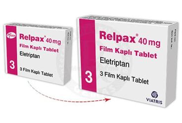 RELPAX 40 MG 3 FILM TABLET