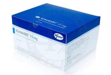 SOMAVERT 15 MG 30 FLAKON