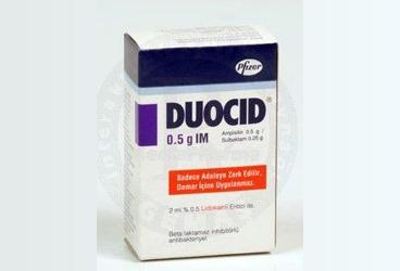 DUOCID LID.IM 500 MG 1 FLAKON