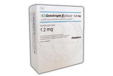 GENOTROPIN MINIQUICK SC ENJEKSIYONLUK COZELTI ICIN TOZ VE COZUCU ICEREN 3,6 IU (1,2 MG) TEK DOZ 7 ENJEKTOR