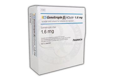 GENOTROPIN MINIQUICK SC ENJEKSIYONLUK COZELTI ICIN TOZ VE COZUCU ICEREN 4,8 IU (1,6 MG) TEK DOZ 7 ENJEKTOR