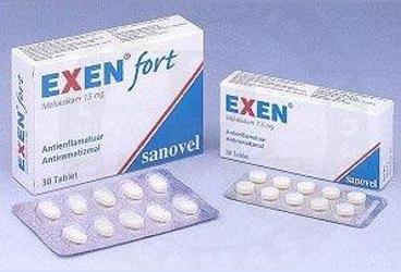 EXEN FORT 15 MG 30 TABLET