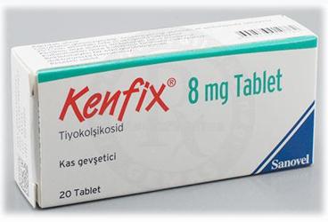 KENFIX 8 MG 20 TABLET