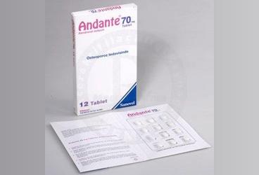 ANDANTE 70 MG 12 TABLET