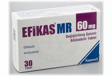 EFIKAS MR 60 MG DEGISTIRILMIS SALIMLI BOLUNEBILIR 30 TABLET