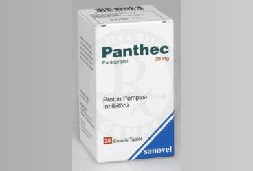 PANTHEC 20 MG 28 ENT.TABLET