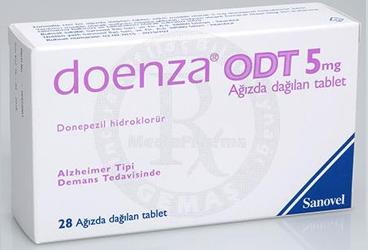 DOENZA ODT 5 MG 28 AGIZDA DAGILAN TABLET
