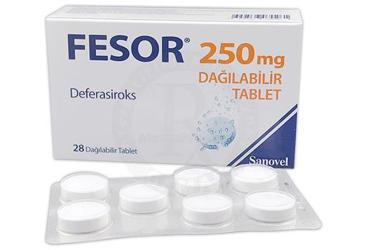 FESOR 250 MG DAGILABILIR TABLET (28 TABLET)