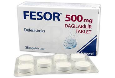 FESOR 500 MG DAGILABILIR TABLET (28 TABLET)