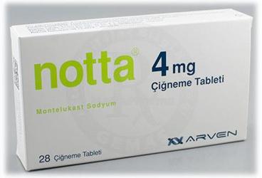 NOTTA 4 MG 28 CIGNEME TABLETI