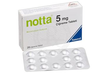 NOTTA 5 MG 28 CIGNEME TABLETI