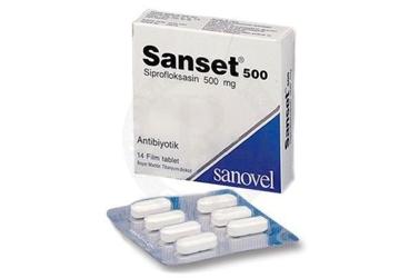 SANSET 500 MG 14 FILM TABLET