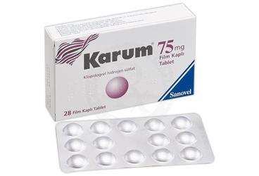 KARUM 75 MG 28 FILM TABLET