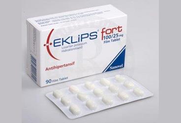 EKLIPS FORT 100/25 MG 90 FILM TABLET