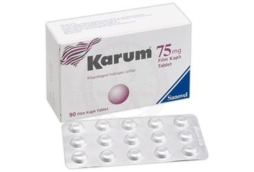KARUM 75 MG 90 FILM TABLET